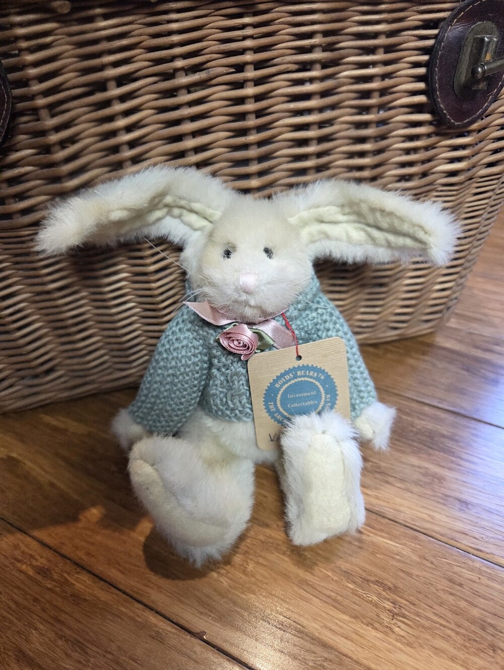 1994 Boyd’s Bears Veronica Bunny Rabbit Plush 6” Jointed Archive Collection